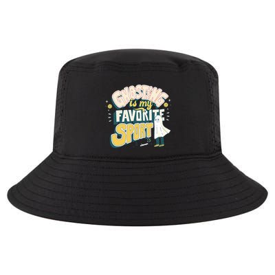Ghosting Is My Favorite Sport Cool Comfort Performance Bucket Hat