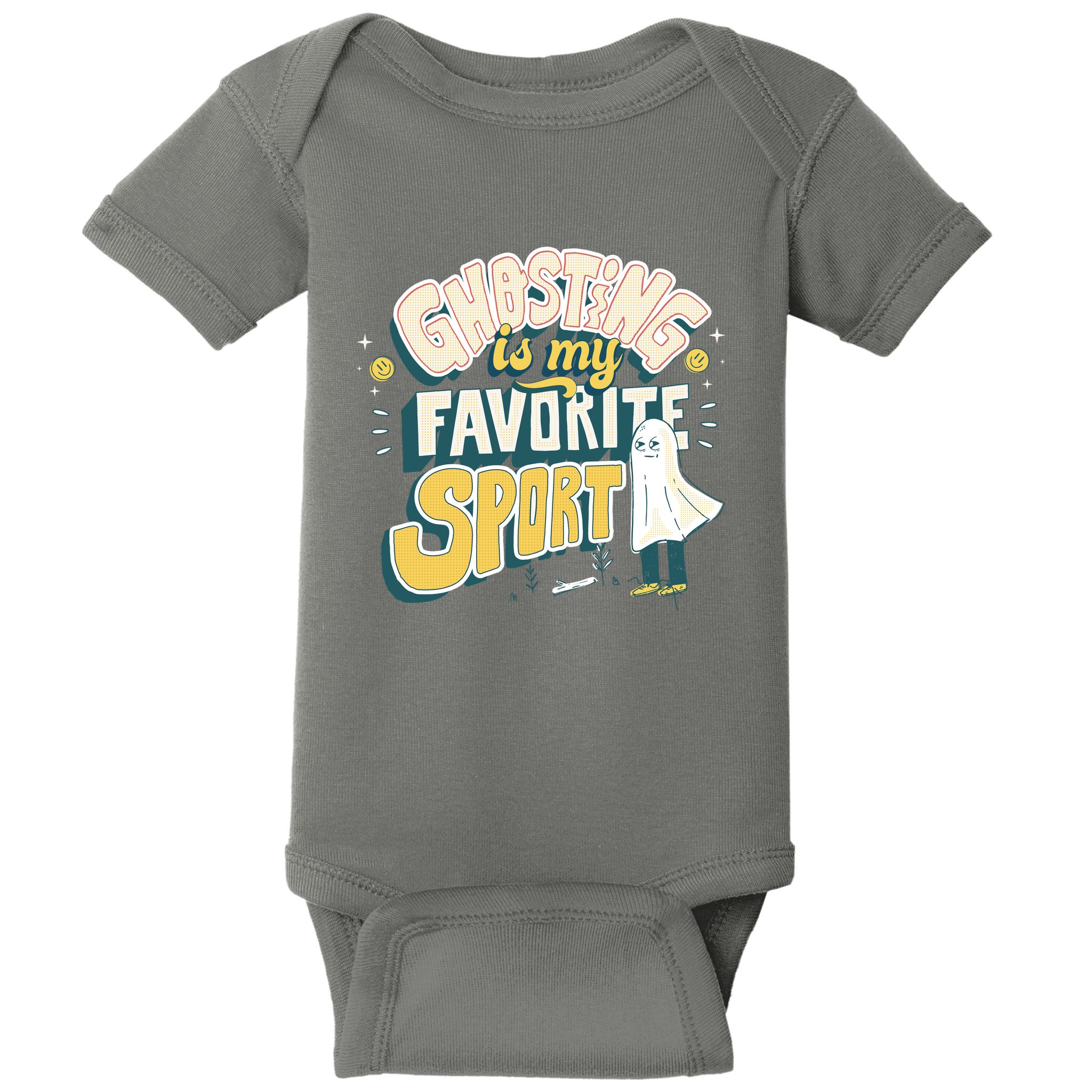 Ghosting Is My Favorite Sport Baby Bodysuit