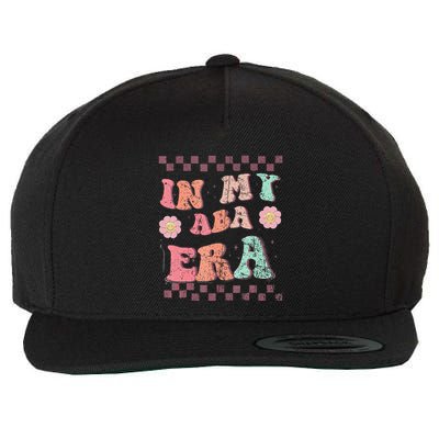 Groovy In My Aba Era Applied Behavior Analyst Aba Therapist Wool Snapback Cap