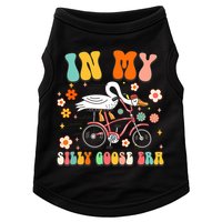 Groovy In My Silly Goose Era Funny Duck Saying Goose Meme Doggie Tank