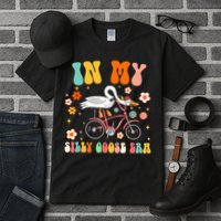 Groovy In My Silly Goose Era Funny Duck Saying Goose Meme Tall T-Shirt