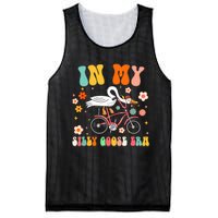 Groovy In My Silly Goose Era Funny Duck Saying Goose Meme Mesh Reversible Basketball Jersey Tank