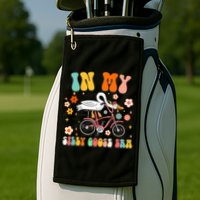 Groovy In My Silly Goose Era Funny Duck Saying Goose Meme Golf Towel