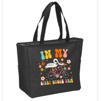 Groovy In My Silly Goose Era Funny Duck Saying Goose Meme Zip Tote Bag