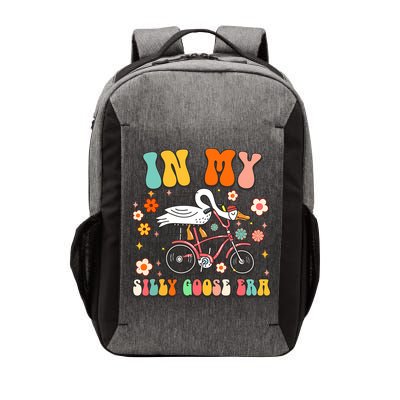 Groovy In My Silly Goose Era Funny Duck Saying Goose Meme Vector Backpack