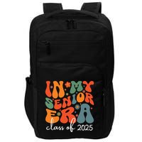 Groovy In My Senior Era Class Of 2025 Cute Graduation Party Impact Tech Backpack