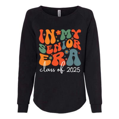 Groovy In My Senior Era Class Of 2025 Cute Graduation Party Womens California Wash Sweatshirt