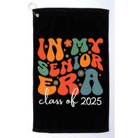 Groovy In My Senior Era Class Of 2025 Cute Graduation Party Golf Towel
