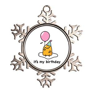 Gudetama It's My Birthday Metallic Star Ornament