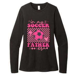 Groovy In My Soccer Father Era Matching Family Cool Gift Womens CVC Long Sleeve Shirt