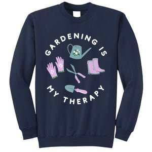 Gardening Is My Therapy Premium Sweatshirt