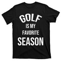 Golf Is My Favorite Season Player Golfing Supporter Retro T-Shirt