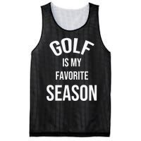 Golf Is My Favorite Season Player Golfing Supporter Retro Mesh Reversible Basketball Jersey Tank