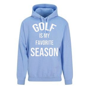 Golf Is My Favorite Season Player Golfing Supporter Retro Unisex Surf Hoodie