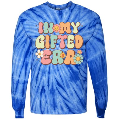 Groovy In My Gifted Era Matching Gifted Teacher Education Gift Tie-Dye Long Sleeve Shirt