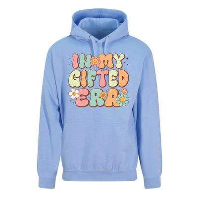 Groovy In My Gifted Era Matching Gifted Teacher Education Gift Unisex Surf Hoodie