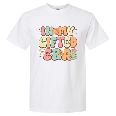 Groovy In My Gifted Era Matching Gifted Teacher Education Gift Garment-Dyed Heavyweight T-Shirt