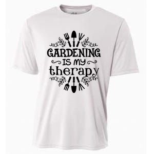 Gardening Is My Therapy Plant Lover Cooling Performance Crew T-Shirt