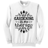 Gardening Is My Therapy Plant Lover Sweatshirt