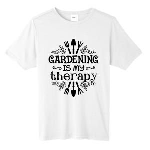 Gardening Is My Therapy Plant Lover Tall Fusion ChromaSoft Performance T-Shirt