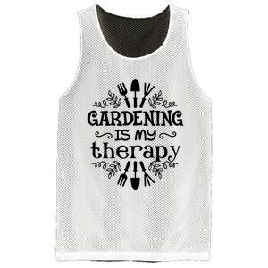 Gardening Is My Therapy Plant Lover Mesh Reversible Basketball Jersey Tank