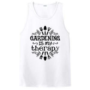 Gardening Is My Therapy Plant Lover PosiCharge Competitor Tank