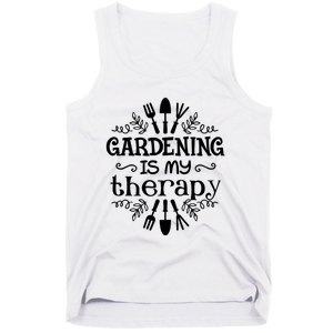 Gardening Is My Therapy Plant Lover Tank Top