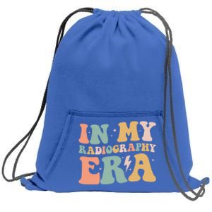 Groovy In My Radiography Era Radiography Funny Retro Funny Gift Great Gift Sweatshirt Cinch Pack Bag