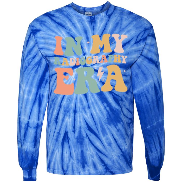 Groovy In My Radiography Era Radiography Funny Retro Funny Gift Great Gift Tie-Dye Long Sleeve Shirt