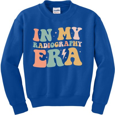 Groovy In My Radiography Era Radiography Funny Retro Funny Gift Great Gift Kids Sweatshirt