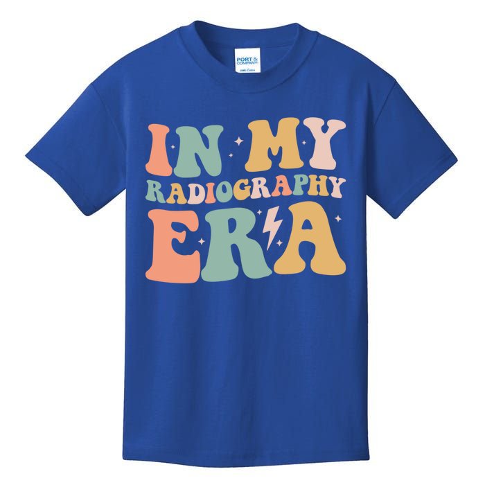 Groovy In My Radiography Era Radiography Funny Retro Funny Gift Great Gift Kids T-Shirt