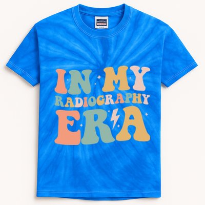 Groovy In My Radiography Era Radiography Funny Retro Funny Gift Great Gift Kids Tie-Dye T-Shirt