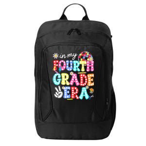 Groovy In My Fourth Grade Era First Day 4th Grade Teacher City Backpack