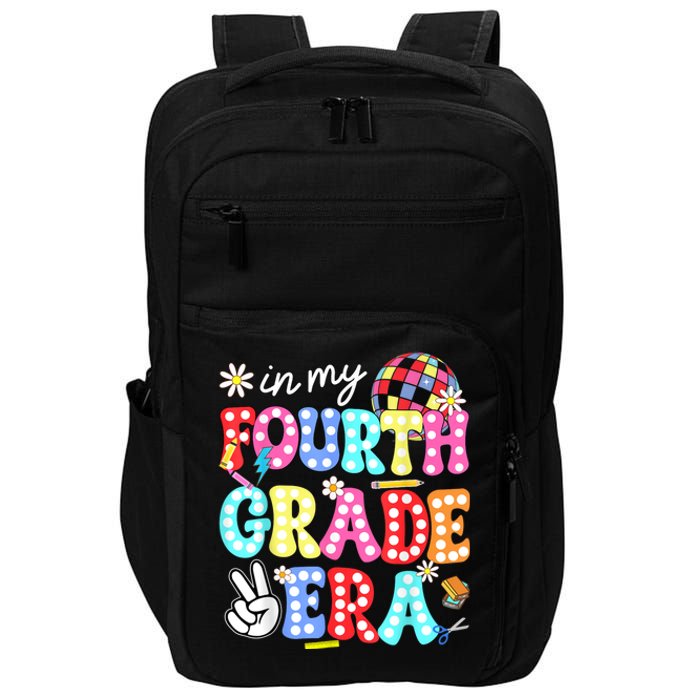 Groovy In My Fourth Grade Era First Day 4th Grade Teacher Impact Tech Backpack