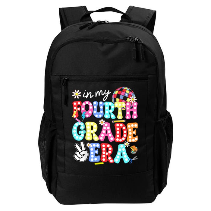 Groovy In My Fourth Grade Era First Day 4th Grade Teacher Daily Commute Backpack