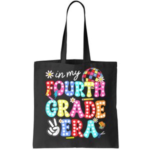 Groovy In My Fourth Grade Era First Day 4th Grade Teacher Tote Bag