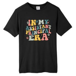 Groovy In My Assistant Principal Era Job Title School Worker Tall Fusion ChromaSoft Performance T-Shirt