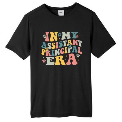 Groovy In My Assistant Principal Era Job Title School Worker Tall Fusion ChromaSoft Performance T-Shirt