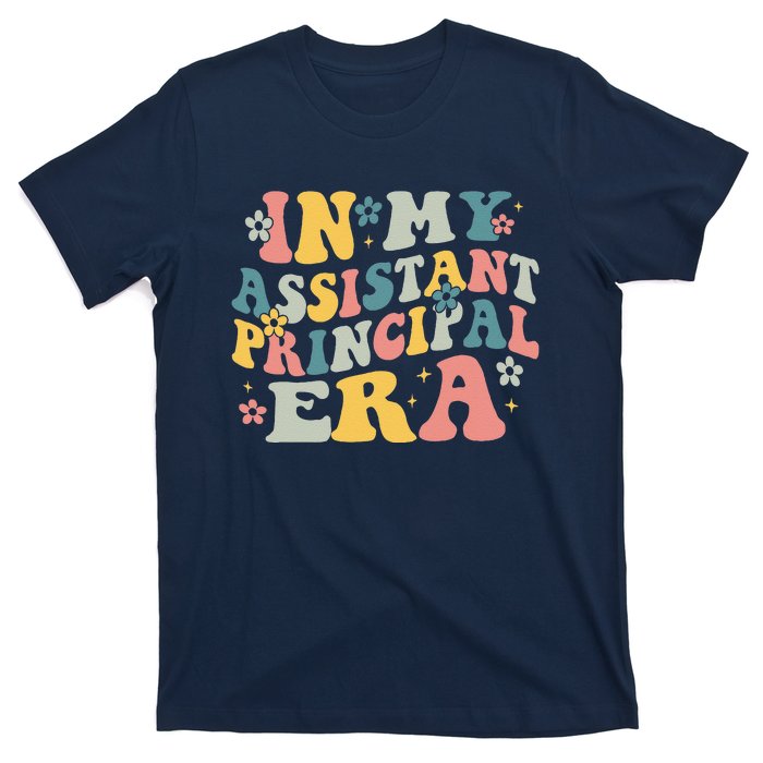 Groovy In My Assistant Principal Era Job Title School Worker T-Shirt