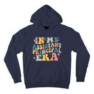 Groovy In My Assistant Principal Era Job Title School Worker Tall Hoodie