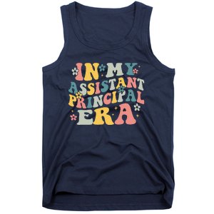 Groovy In My Assistant Principal Era Job Title School Worker Tank Top