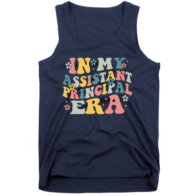 Groovy In My Assistant Principal Era Job Title School Worker Tank Top