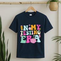 Groovy In My Testing Era Testing Day Teacher Test Day T-Shirt
