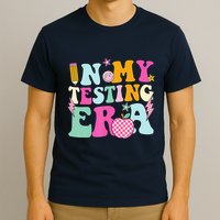 Groovy In My Testing Era Testing Day Teacher Test Day T-Shirt