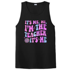 Groovy Its Me Hi Im The Teacher Its Me Teacher Life PosiCharge Competitor Tank