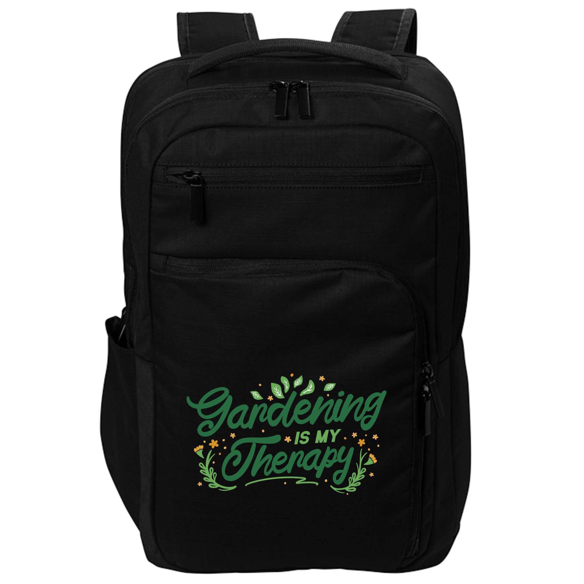 Gardening Is My Therapy Impact Tech Backpack