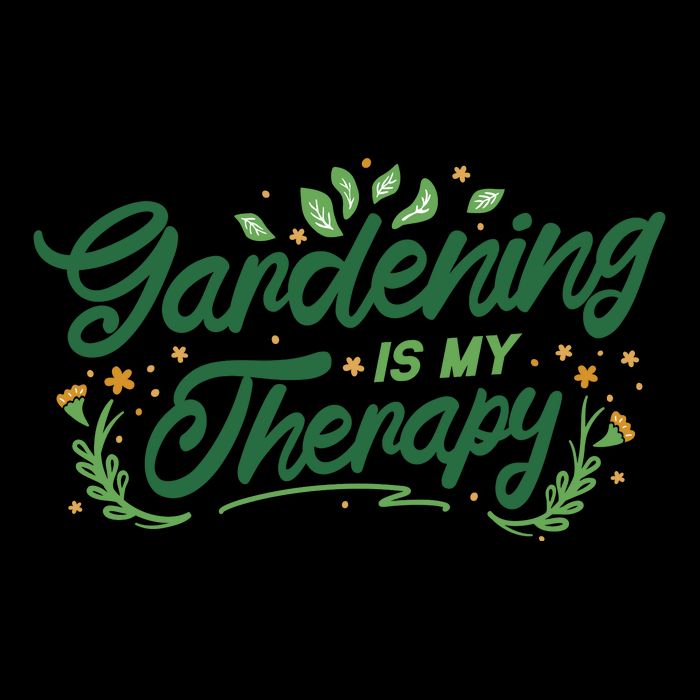 Gardening Is My Therapy Backpack
