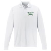 Gardening Is My Therapy Performance Long Sleeve Polo