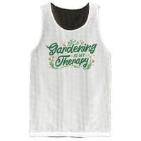 Gardening Is My Therapy Mesh Reversible Basketball Jersey Tank