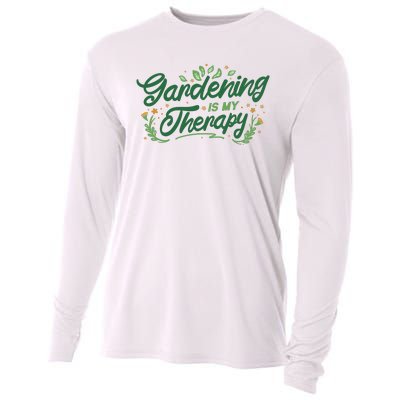 Gardening Is My Therapy Cooling Performance Long Sleeve Crew